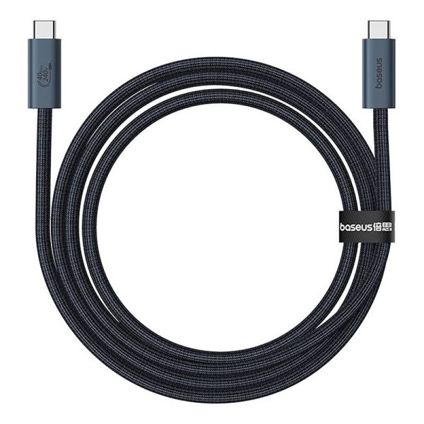 Quick Charge USB-C Baseus Flash 240W 1m (black) - Image 2