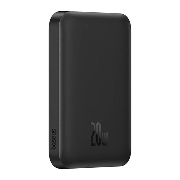 Mini Wireless PowerBank 20W Baseus (black) - Image 4