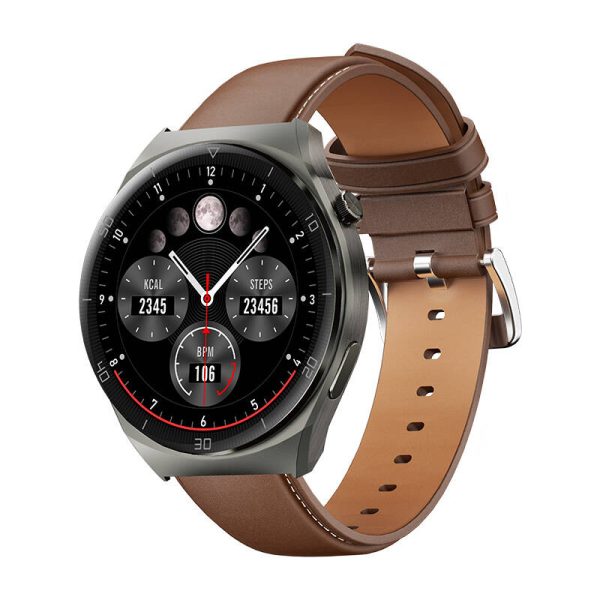 Smartwatch 2 ultra Aukey SW-2U  (brown leather) — изображение 2