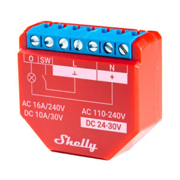 Shelly Plus 1PM Relay with Power measurement WiFi/Bluetooth - Image 2