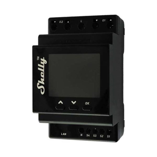 Shelly Pro Dual Cover PM DIN Rail Dual Controller, WiFi (Power measurement) - Image 2