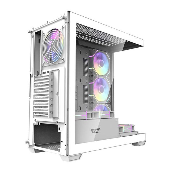 Computer case  Darkflash DS900 (white) + 7 ARGB Fans - Image 6