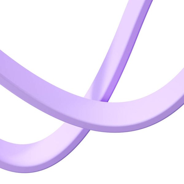 3in1 Joyroom Colorful USB to USB-C/Lightning/Micro USB cable 3.5A, 1m (purple) - Image 2