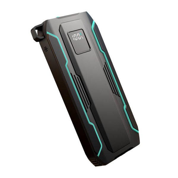 Powerbank Joyroom JR-L017 10000mAh, 22.5W, with Lightning + USB-C cable (black) - Image 2