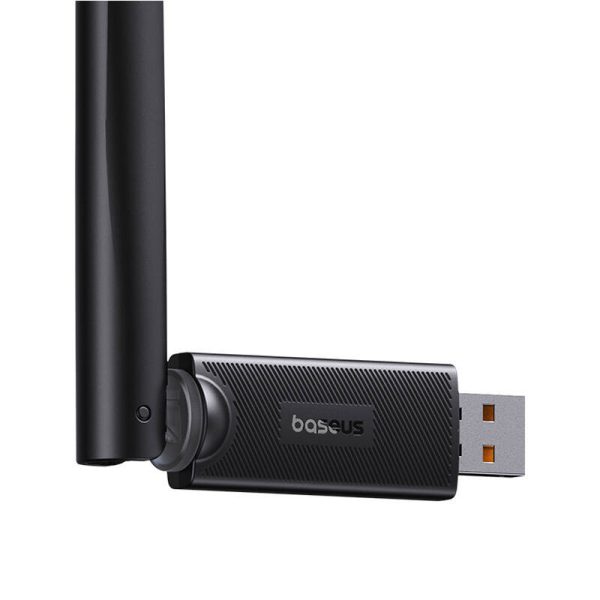 Adapter WiFi with antenna Baseus FastJoy 650Mbps (czarny) - Image 5