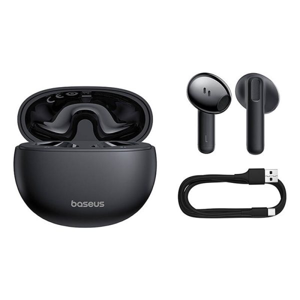 Earphones TWS Baseus Bowie E12 (black) - Image 3
