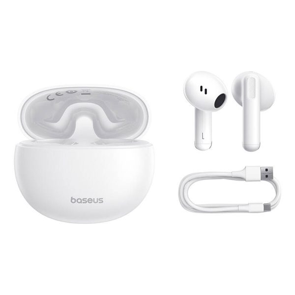 Earphones TWS Baseus Bowie E12 (white) - Image 3