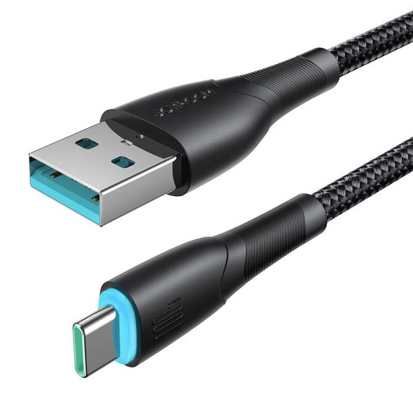 Cable Joyroom SA32-AC6 Starry USB to USB-C, 100W, 1m black - Image 4