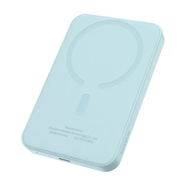 Magnetic Mini Powerbank Baseus 5000mAh, USB-C 20W (blue) - Image 5