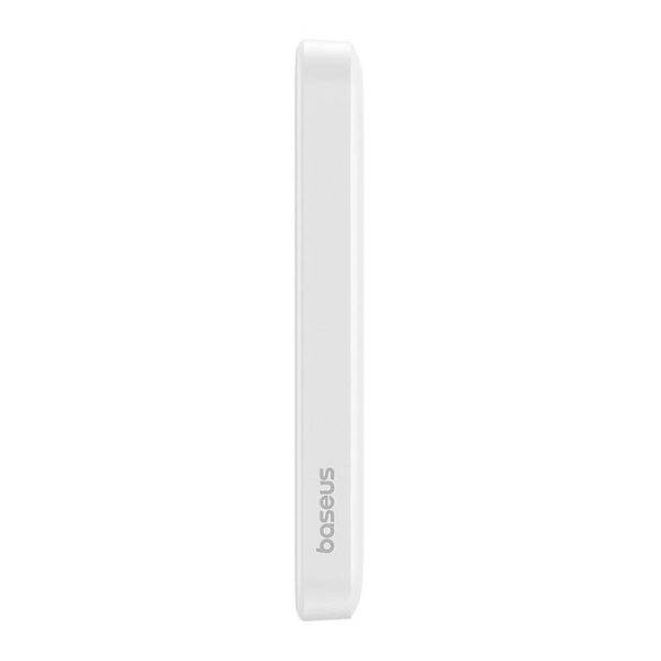 Magnetic Mini Powerbank Baseus 5000mAh, USB-C 20W (white) - Image 5