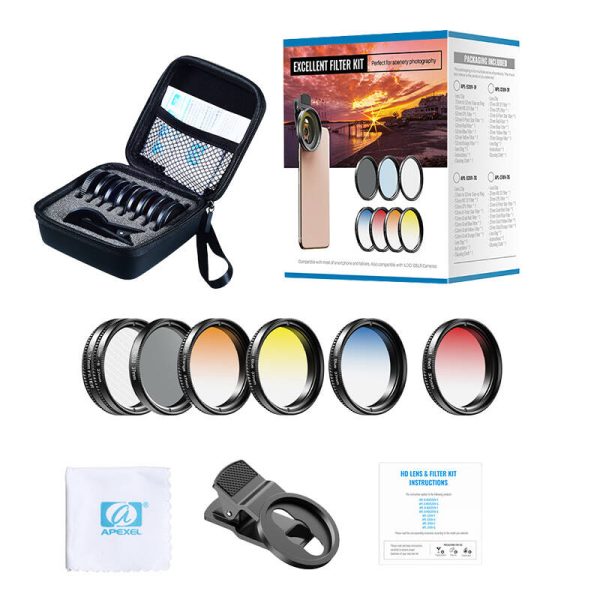 APEXEL APL-37UV-7G 37mm Phone Lenses/Filters - Image 4