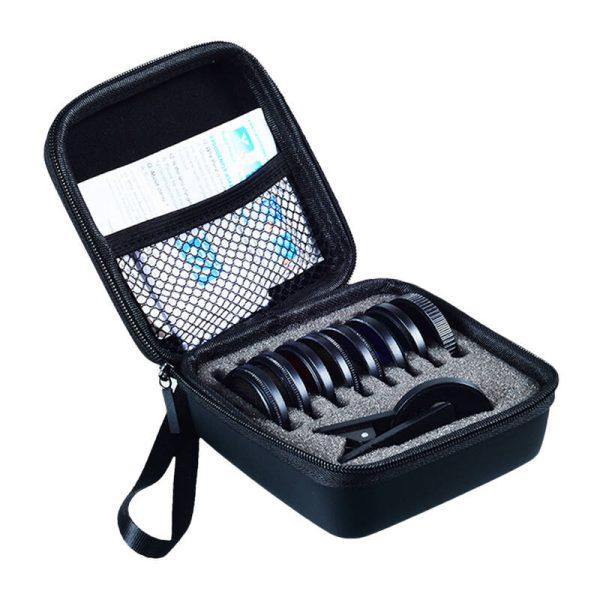 Mobile filter lens kit APEXEL APL-52UV-7F 52mm 7in1 - Image 4