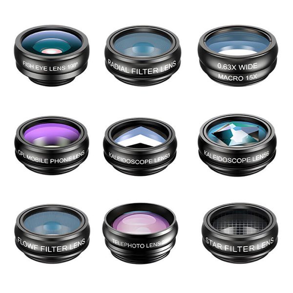 Mobile lens kit APEXEL APL-22XDG9 22X telephoto 10in1 lens kit - Image 3