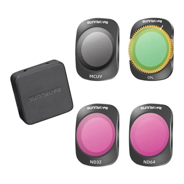 4 filters MCUV CPL ND32/64 Sunnylife for Pocket 3 - Image 6