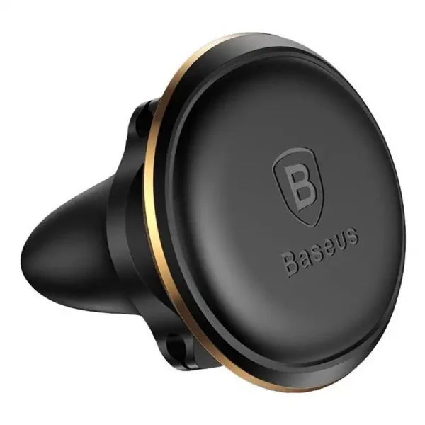 Baseus Magnetic Air Vent Car Mount Holder with cable clip Gold — изображение 6