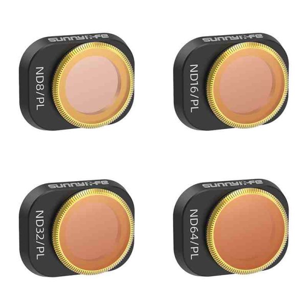 4 Lens Filters ND/PL 8, 16, 32, 64 Sunnylife for DJI MINI 4 PRO - Image 6