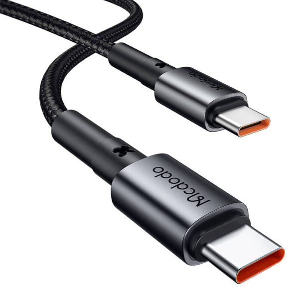 Car Charger McDodo CC-7493 65W With Mini White USB-C Cable With E-mark Chip 1m 100W (black) - Image 3