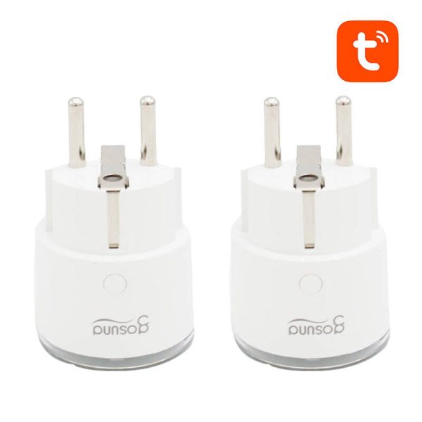 Smart plug WiFi Gosund SP111 3680W 16A, Tuya 2-pack - Image 2
