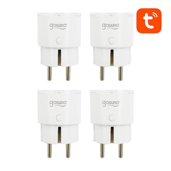Smart plug WiFi Gosund SP111 3680W 16A, Tuya 4-pack - Image 4