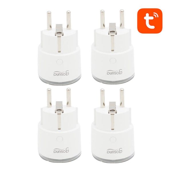 Smart plug WiFi Gosund SP111 3680W 16A, Tuya 4-pack - Image 3