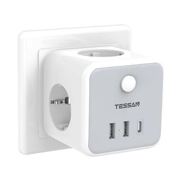 Tessan Wall Socket TS-301-DE-C - Image 2