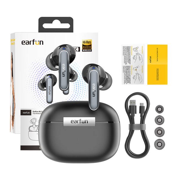 Earphones TWS EarFun Air2  (black) - Image 3
