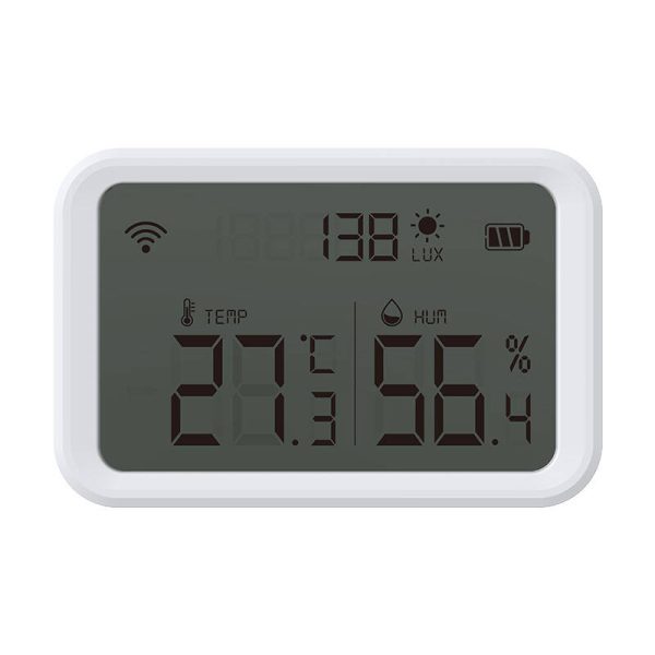 NEO NAS-TH02W Temperature and Humidity Sensor with Display, WiFi TUYA - Image 2