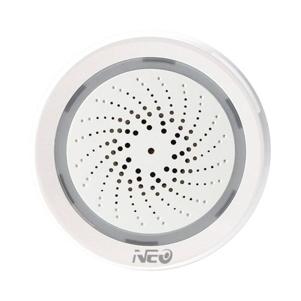 NEO NAS-AB02W Smart Alarm Siren, 100dB, WiFi TUYA - Image 2