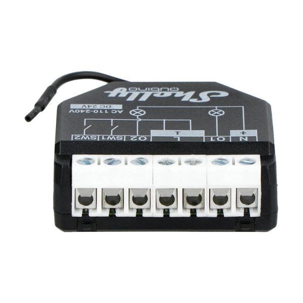 Shelly Qubino Wave2PM Controller, 2-channel, Z-Wave (Power measurement) - Image 2