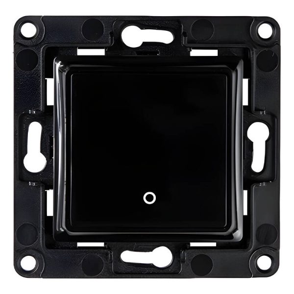 Shelly wall switch 1 button (Black)