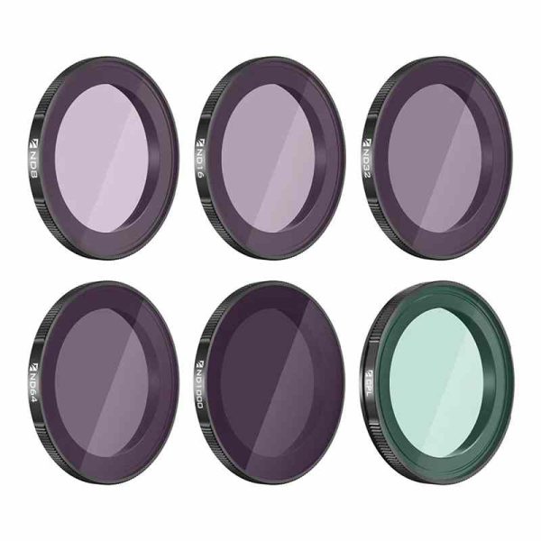 Set of 6 filters Freewell for DJI Action 4 - Image 2