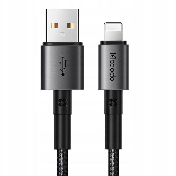 Kabel USB do lightning Mcdodo CA-3581, 3A, 1.8m (czarny) - Image 2