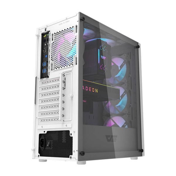 Computer case Darkflash DK352 Mesh (white) - Image 3