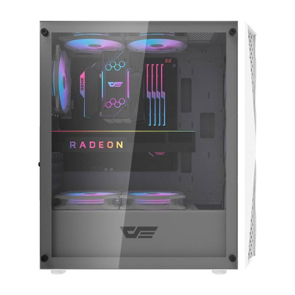 Computer case Darkflash DK352 Mesh (white) - Image 6