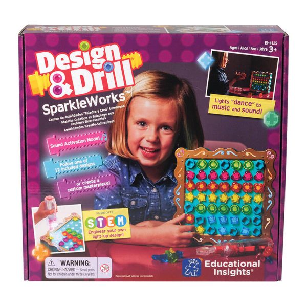 Design & Drill SparkleWorks Learning Resources EI-4125 - Image 3