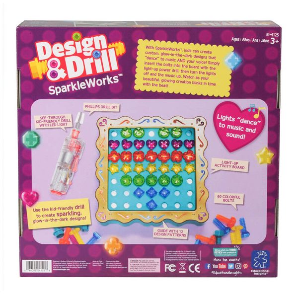 Design & Drill SparkleWorks Learning Resources EI-4125 - Image 4