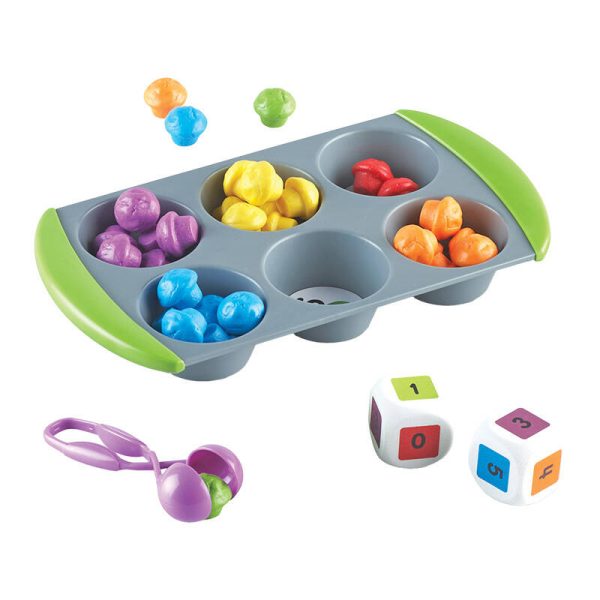 Mini Muffin Match Up Math Activity Set Learning Resources  LER 5556 - Image 3