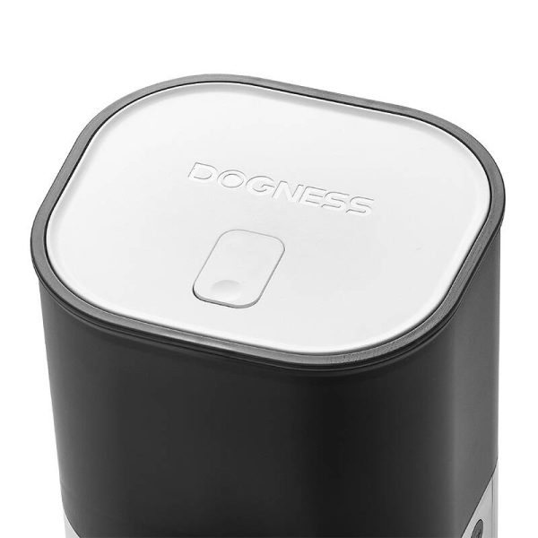 Automatic Pet Feeder with metal bowl Dogness (white) - Image 4
