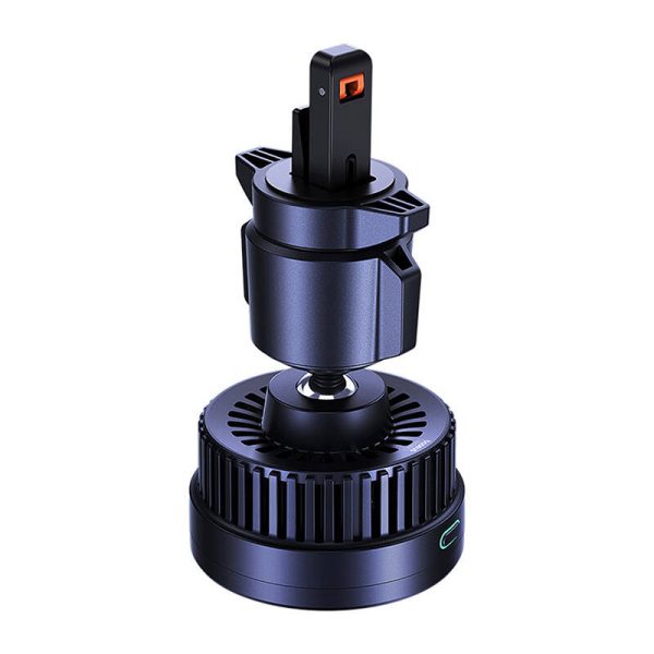 Samochodowy uchwyt  Baseus MagPro z ładowarką indukcyjną  15W Qi2.0 (czarny) - Image 5