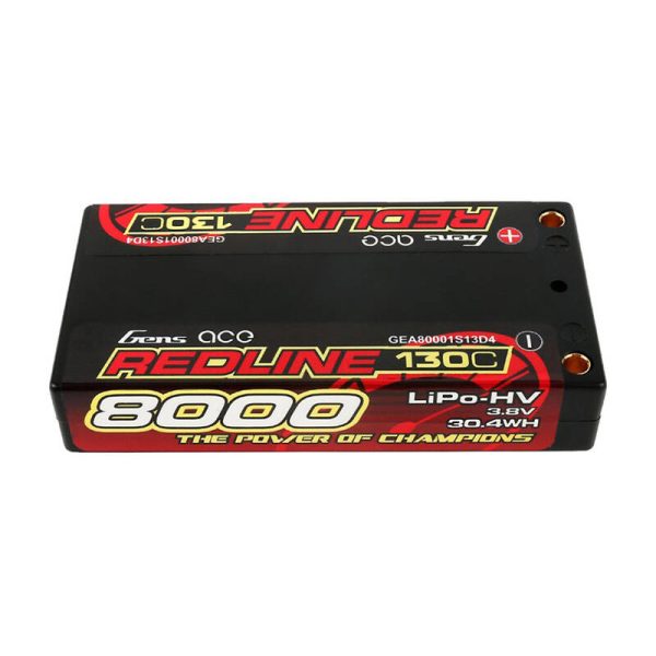 Lipo Battery GENS ACE 8000mAh 3.8V 1S2P 130C - Image 3