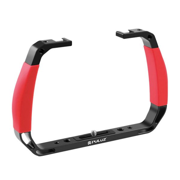 PULUZ dive mount for sports cameras (including Insta360 GO3 / X3) (red) - Image 3