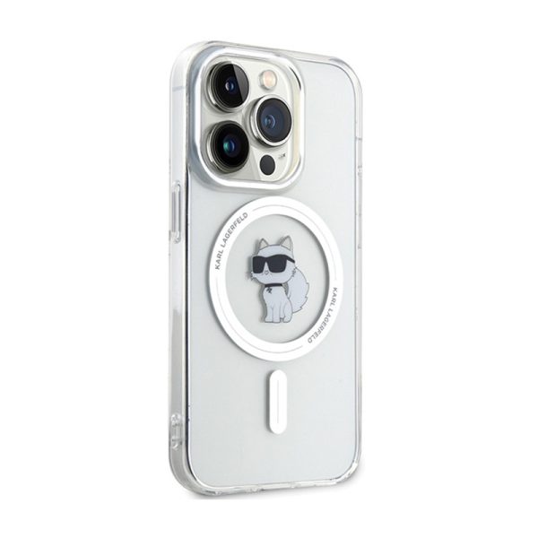 Karl Lagerfeld IML Choupette MagSafe - Case for iPhone 14 Pro (Transparent) - Image 4
