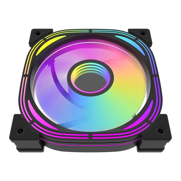 Darkflash INF24 3in1 ARGB Computer fan set (black) - Image 2