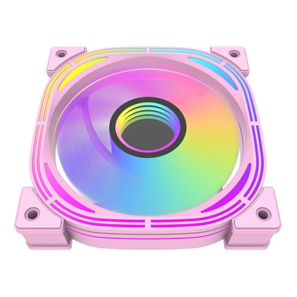 Darkflash INF24 5in1 ARGB Computer fan set (pink) - Image 2