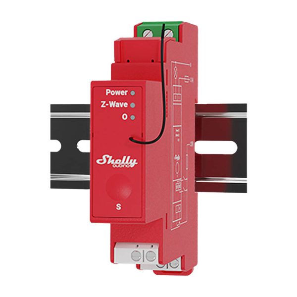 Shelly Qubino Pro 1PM DIN rail Relay, 1-channel, Z-Wave (Power measurement) — изображение 2