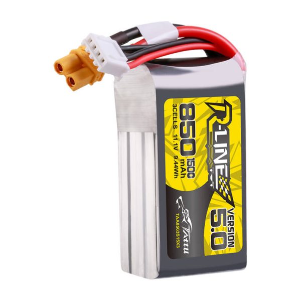 Tattu R-Line Wersja 5.0 850mAh 3S 11.1V 150C XT30U-F - Image 3