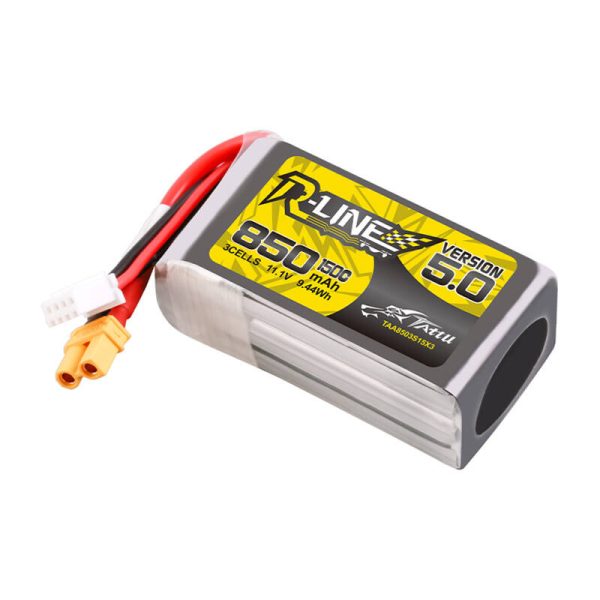 Tattu R-Line Wersja 5.0 850mAh 3S 11.1V 150C XT30U-F - Image 4