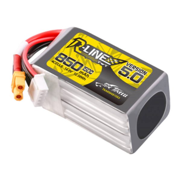 Tattu R-Line Wersja 5.0 850 mAh 14,8 V 4S1P 150C XT30U-F - Image 2