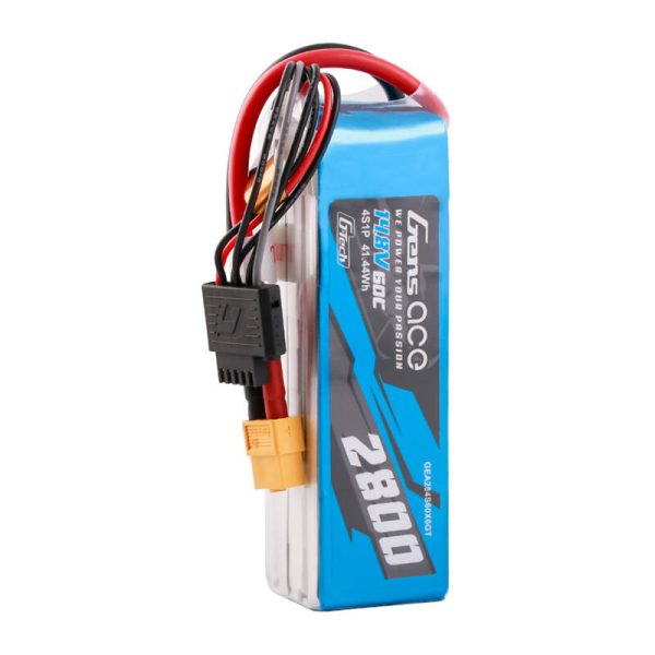 Gens ace G-Tech Soaring 2800mAh 14.8V 60C 4S1P LiPo  XT60 - Image 4