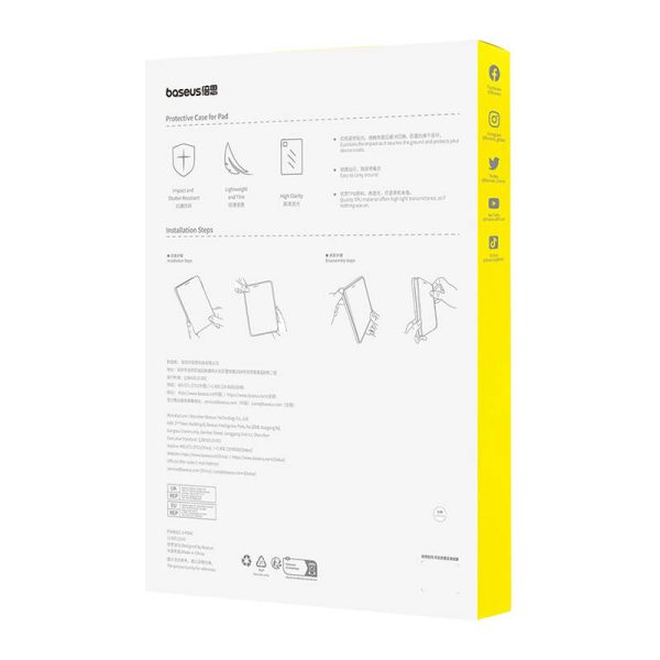 Etui ochronne Baseus Simple Pad Pro(2018/2020/2021/2022) 12.9" (przeźroczyste) - Image 6